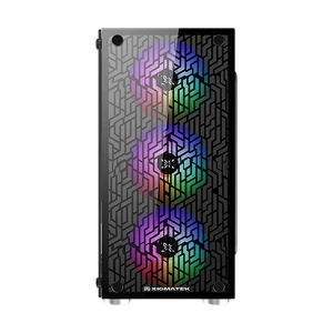 Xigmatek NYX ARGB Mini Tower Black (Tempered Glass) Micro-ATX Gaming Casing # EN45822