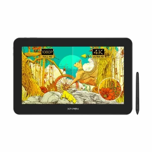 XP-Pen Artist Pro 16TP MD160U 15.6 Inch 4K Black and Grey Drawing Display Graphics Tablet