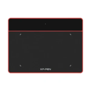 XP-Pen Deco Fun XS (X Small) CT430 4.8 Inch Carmine Red Drawing Graphics Tablet