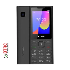 Xtra X30 Black Feature Phone (Dual Sim)