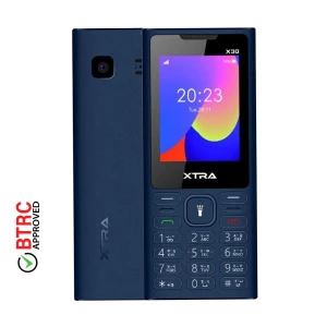 Xtra X30 Dark Blue Feature Phone (Dual Sim)