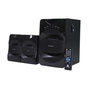 Xtreme E283BU 2:1 Bluetooth Black Speaker With Remote