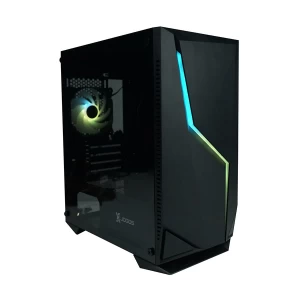 Xtreme XJOGOS M200BK RGB Mid Tower Black ATX Gaming Desktop Casing
