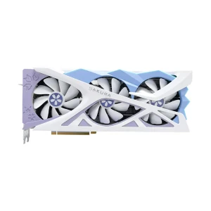 Yeston Sakura GeForce RTX 4070 12G OC Super 8nm 12GB GDDR6X Graphics Card #RTX4070-SUPER-12GD6X-Sakura-OC