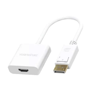 Yuanxin YDP-014 DisplayPort Male to HDMI Female White Converter# YDP-014