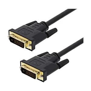 Yuanxin YDX-015 DVI Male to Male, 3 Meter, Black Cable # YDX-015