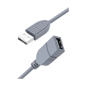 Yuanxin YUX-015 USB Male to Female, 1.5 Meter, Grey extension Cable # YUX-015