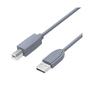 Yuanxin YUX-002 USB Type-A Male to Type-B Male, 3 Meter, Grey Printer Cable # YUX-002