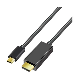 Yuanxin X-3214 DisplayPort Male to USB Type-C Male, 1.8 Meter, Black Cable # X-3214