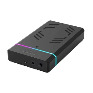 Yuanxin YPH-050 RGB 3.5 Inch SATA Black HDD Enclosure (USB-C)
