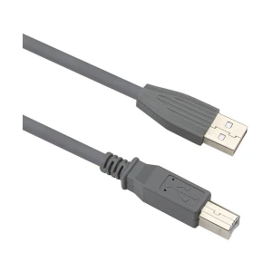 Yuanxin YUX-012 USB Type-A Male to Type-B Male, 5 Meter, Grey Printer Cable # YUX-012