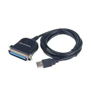 Yuanxin YXB-13 USB Male To Parallel Female 1.5 Meter Black Printer Cable #YXB-13