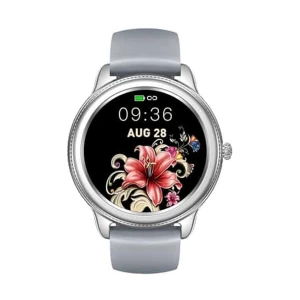 Zeblaze Lily Gray Silver Stylish Smart Watch