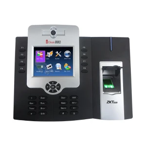 ZKTeco iClock880(WiFi) Fingerprint Time Attendance & Access Control Terminal (with Adapter)