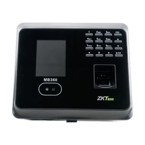 ZKTeco MB360 Multibiometric Time and Attendance System and Access Control Terminal with Adapter