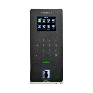 ZKTeco ProCapture-X Fingerprint Standalone Access Control and Time Attendance (Requires software) without Adapter
