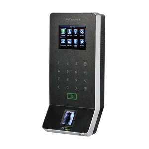 ZKTeco ProCaptureX/MF Fingerprint Standalone Access Control and Time Attendance (Requires software) without Adapter