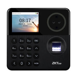 ZKTeco SenseFace T1 Facial Recognition & Fingerprint Time Attendance Terminal (Wi-Fi Only)
