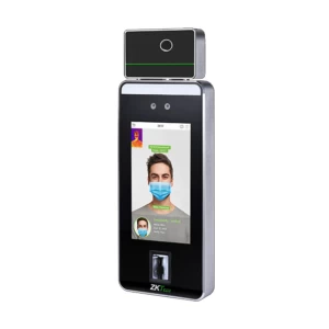 ZKTeco SpeedFace-V5L[TI] Multi-Biometric Time Attendance and Access Control Terminal with Temperature Detection (Requires software) without Adapter