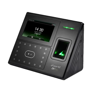 ZKTeco uFace402 Multi-Biometric Time Attendance and Access Control Terminal without Adapter