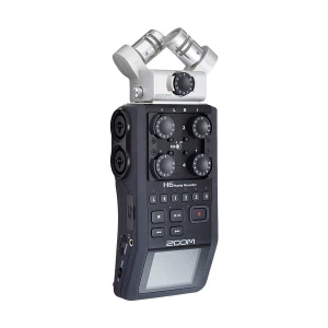 Zoom H6 Black Portable Recorder with XYH-6 X/Y mic capsule