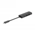 A4tech DST-40C Type-C Male to Dual USB, Type-C & HDMI Female Black Converter
