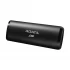 Adata SE760 2TB USB 3.2 Type-C Portable Black External SSD #ASE760-2TU32G2-CBK