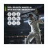 Amazfit Pop 3R Amoled Display Black Calling Smart Watch (METAllic Strap)