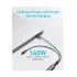 Anker 2-in-1 USB Type-C Male to Dual Type-C Male, 1.8 Meter, Black Charging Cable