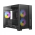 Antec Flux M Mini Tower Black (Tempered Glass Window) Micro-ATX Gaming Desktop Case