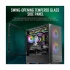 Antec NX416L Mid Tower Black (Tempered Glass Window) ATX Gaming Desktop Case