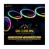 Antec Prizm 120 ARGB Casing Cooling Fan 5 in 1 Pack