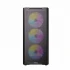 Antec VX310 ARGB Mid Tower ATX Black Gaming Desktop Case