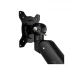 AOC AM400B 17-34 Inch Black Adjustable Single Arm Monitor Desktop Mount Stand