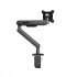 AOC AM402G 17-34 Inch Gray Adjustable Single Arm Monitor Desktop Mount Stand