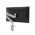 AOC AM406W 17-40 Inch White Adjustable Single Arm Monitor Desktop Mount Stand