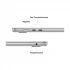 Apple MacBook Air (2023) Apple M2 16GB RAM, 512GB SSD 15.3 Inch Liquid Retina Display Silver Laptop