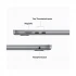 Apple MacBook Air (2023) Apple M2 Chip 8GB RAM 256GB SSD 15.3 Inch Liquid Retina Display Space Gray MacBook