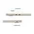 Apple MacBook Air (Early 2025) Apple M4 16GB RAM, 512GB SSD 15.3 Inch Liquid Retina Display Starlight MacBook Laptop