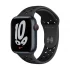 Apple Watch Nike Series 7 45mm Midnight Aluminum Case with Anthracite/Black Nike Sport Band Smart Watch #MKJL3LL/A
