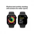 Apple Watch Series 10 42mm (GPS) Jet Black Aluminum Case Smart Watch with Black Sport Small Medium Band #MWWE3xx/A