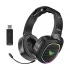 Aula F608 RGB Over-Ear Tri-Mode Bluetooth Black Gaming Headphone