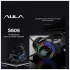 Aula S605 Wired Double Port Black Over-Ear Gaming Headphone
