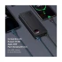 Baseus PPIMDA-D01 Adaman Metal 20000mAh Black 65W Quick Charge Power Bank with Digital Display #PPIMDA-D01