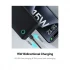 Baseus Airpow Lite P10067500123-00 10000mAh Cosmic Black 15W Power Bank with USB-A to Type-C Black Cable #P10067500123-00