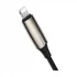 Baseus CALL56-0A Lightning Male to Lightning & 3.5mm Female Gray-Black Converter # CALL56-0A