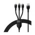 Baseus CASS040001 Flash Series II USB Male to Micro USB, Lightning & Type-C Cable / Converter / HUB Price in Bangladesh