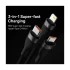 Baseus CASS040001 Flash Series II USB Male to Micro USB, Lightning & Type-C Cable / Converter / HUB in BD
