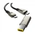 Baseus CA1T2-B01 Flash Series USB Type-C Male to & DC USB Cable in BD