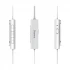Baseus H08 In-ear Wired White-Gray Immersive Virtual 3D Gaming Earphone #NGH08-2G
